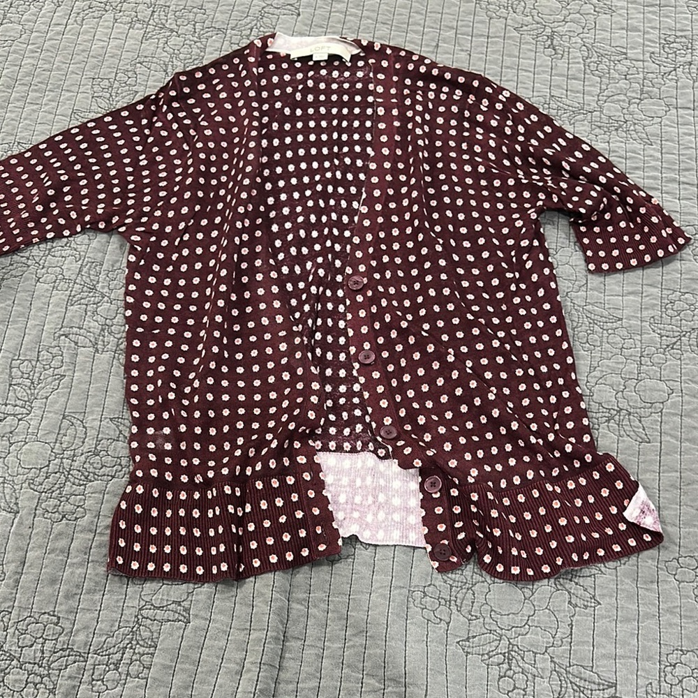Patterned Cardigan